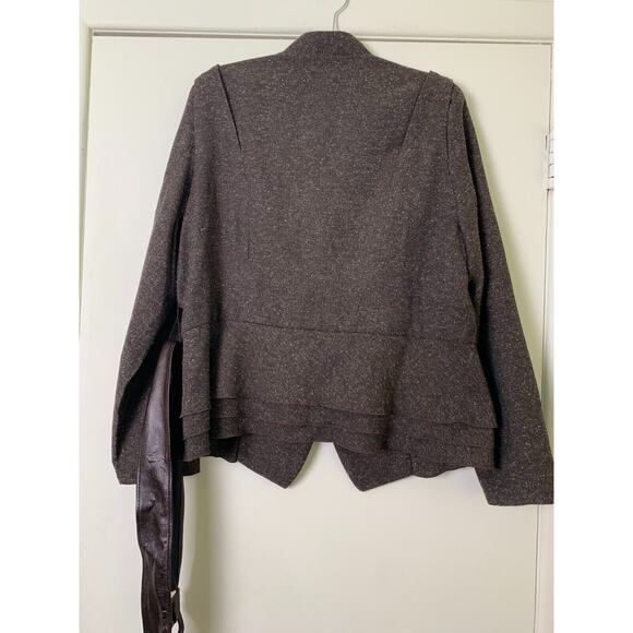 Worthington Women's Deep Chocolate Long Sleeve Jacket Size XL - Picture 8 of 15